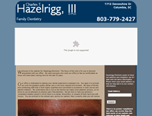 Tablet Screenshot of hazelriggdentistry.com